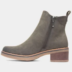 Lunar Tonia Womens Olive Ankle Boot