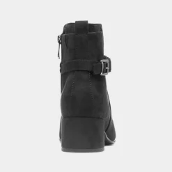 Marco Tozzi Comb Womens Black Block Heel Boot