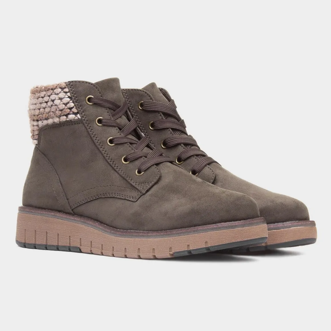 Marco Tozzi Comb Womens Khaki Boot