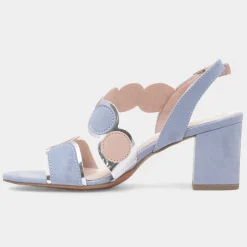 Marco Tozzi Womens Blue Vegan Heel