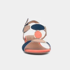 Marco Tozzi Womens Navy Heeled Sandals