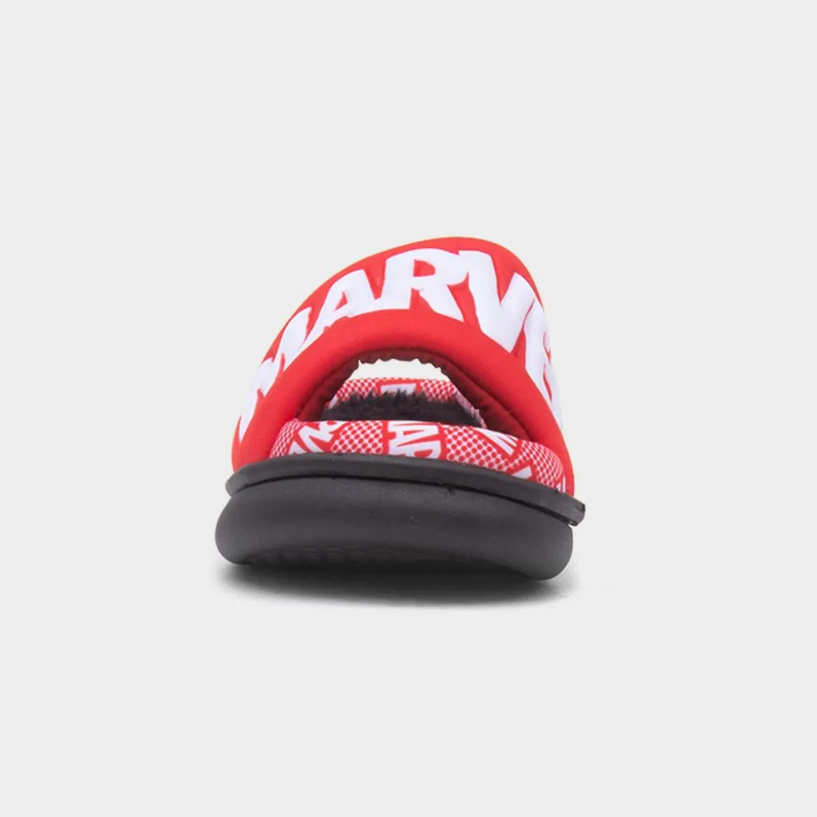 Marvel Avengers Kids Red Open Toe Slipper