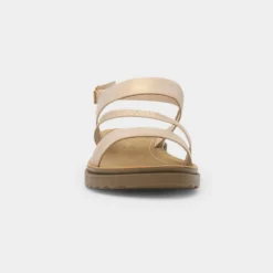Maya Grace Eden Womens Rose Gold Wider Fit Sandal