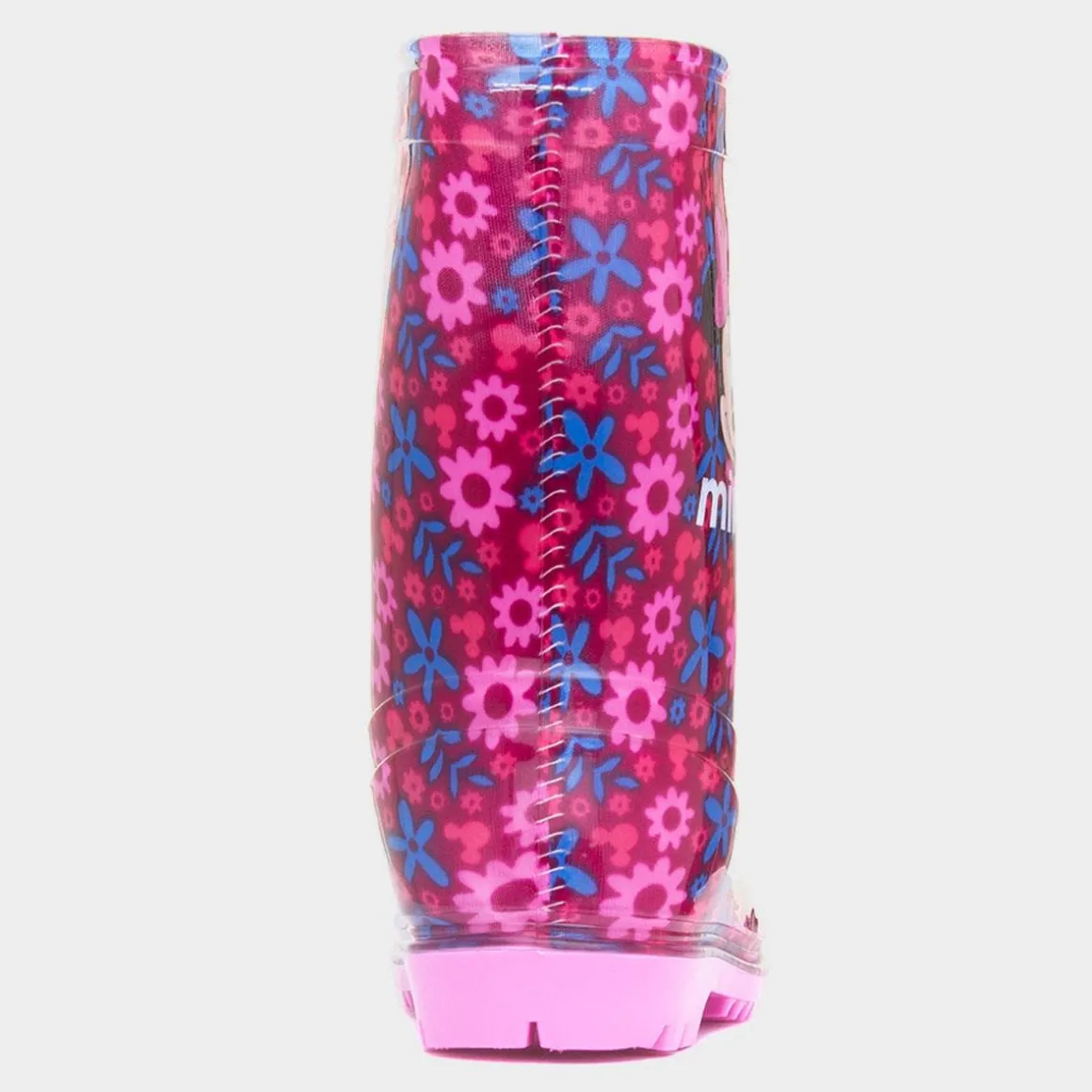 Minnie Mouse Kids Fuchsia Floral Welly