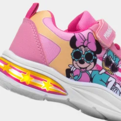 Minnie Mouse Kids Pink Light Up Trainer