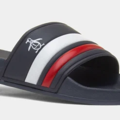 Original Penguin Pier Retro Mens Navy Slider