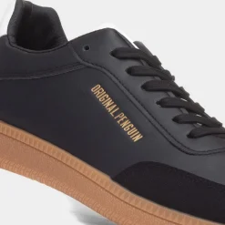 Original Penguin Salsa Mens Black Casual Shoe