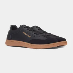 Original Penguin Salsa Mens Black Casual Shoe