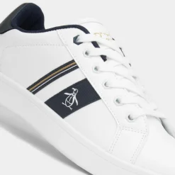 Original Penguin Steadman Retro Mens White Trainer