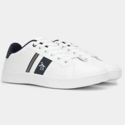 Original Penguin Steadman Retro Mens White Trainer
