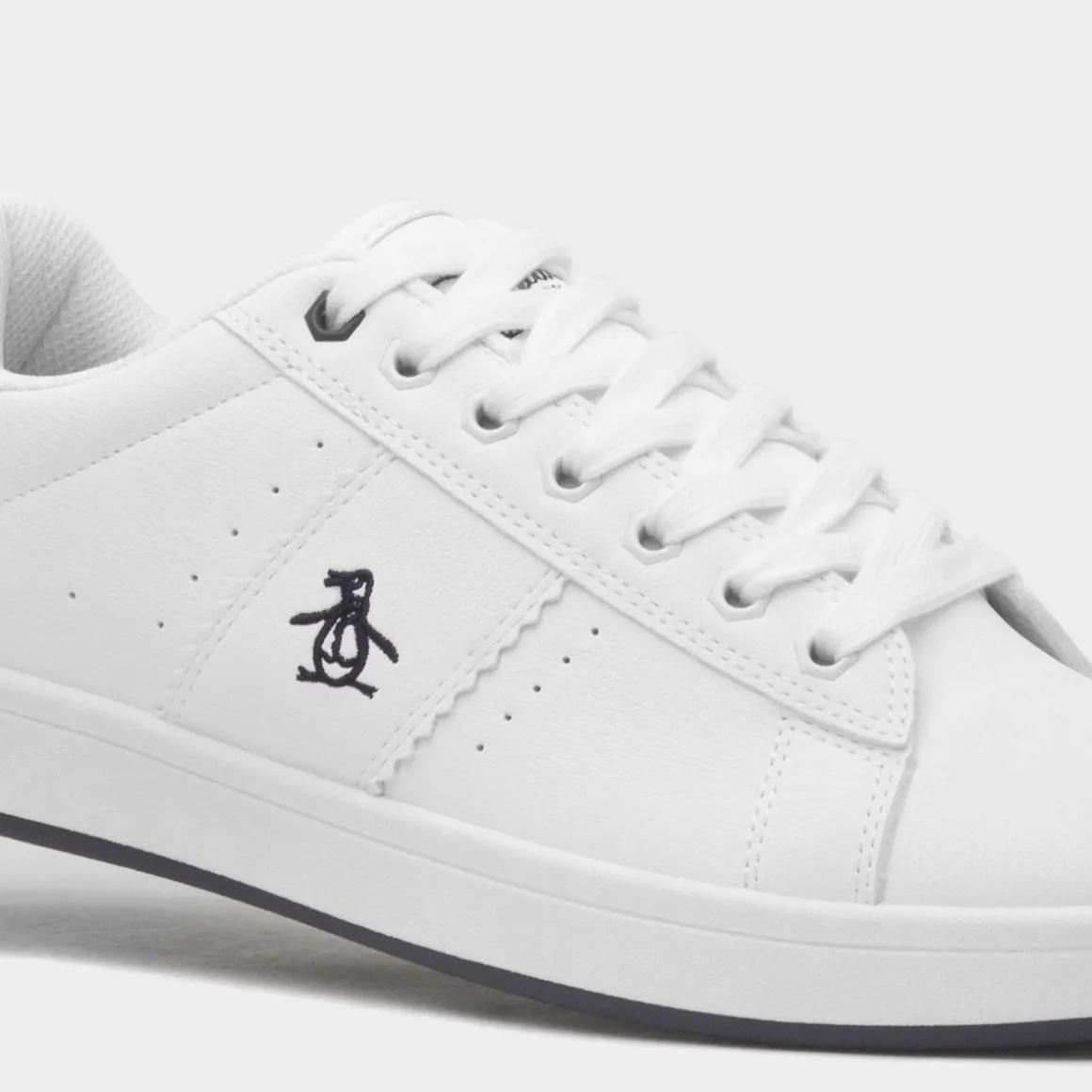 Original Penguin Steadman Mens White Trainer