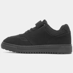 Osaga Alcaraz Kids Black Mesh Trainer