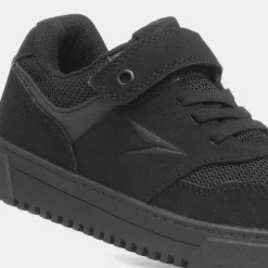 Osaga Alcaraz Kids Black Mesh Trainer