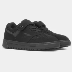 Osaga Alcaraz Kids Black Mesh Trainer