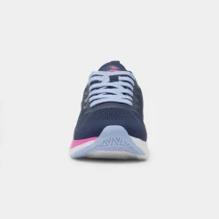 Osaga Aldrin Womens Navy Knitted Trainer