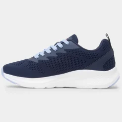 Osaga Aldrin Womens Navy Knitted Trainer