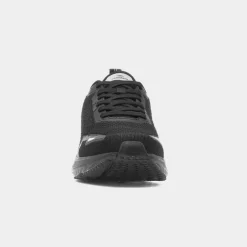 Osaga Apollo Mens Black Lace Up Trainer