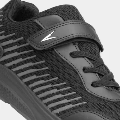 Osaga Astronaut Kids Black Easy Fasten Trainer