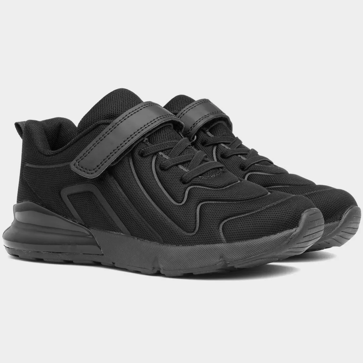 Osaga Atom Kids Black Trainer