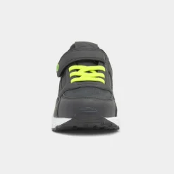 Osaga Barnes Kids Black Easy Fasten Trainer