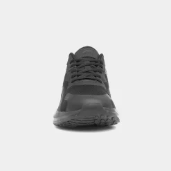 Osaga Callisto Mens Black Lace Up Trainer