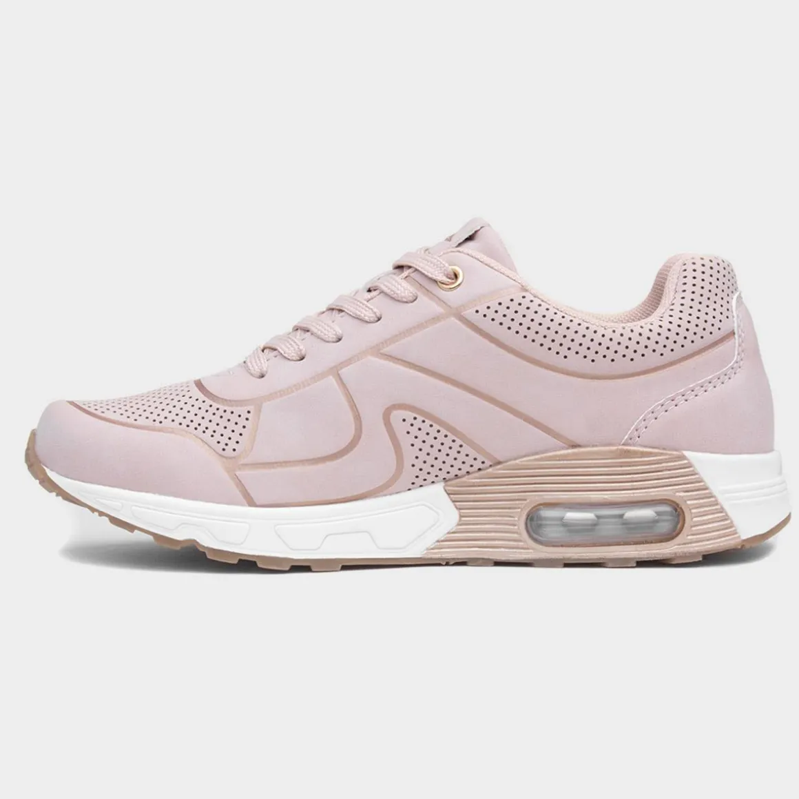 Osaga Dyan Womens Nude Casual Trainer
