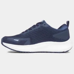 Osaga Enterprise Womens Navy Knitted Trainer