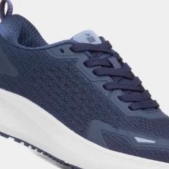 Osaga Enterprise Womens Navy Knitted Trainer
