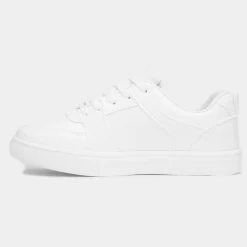 Osaga Gravitas Womens White Lace Up Trainer