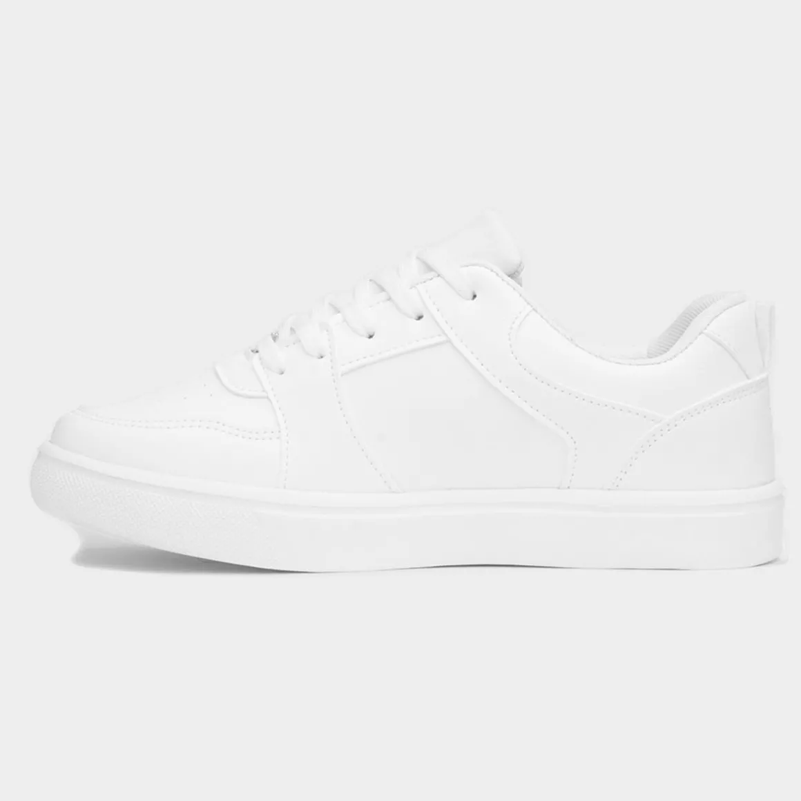 Osaga Gravitas Womens White Lace Up Trainer
