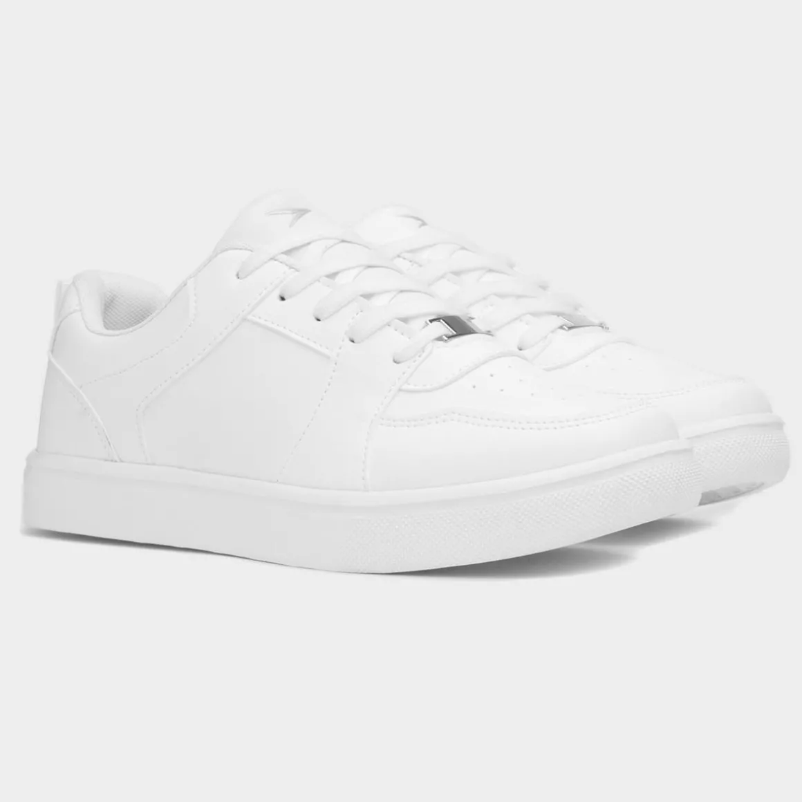 Osaga Gravity Womens White Lace Up Trainer