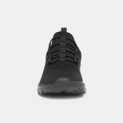 Osaga Lunar Womens Black Slip On Trainer