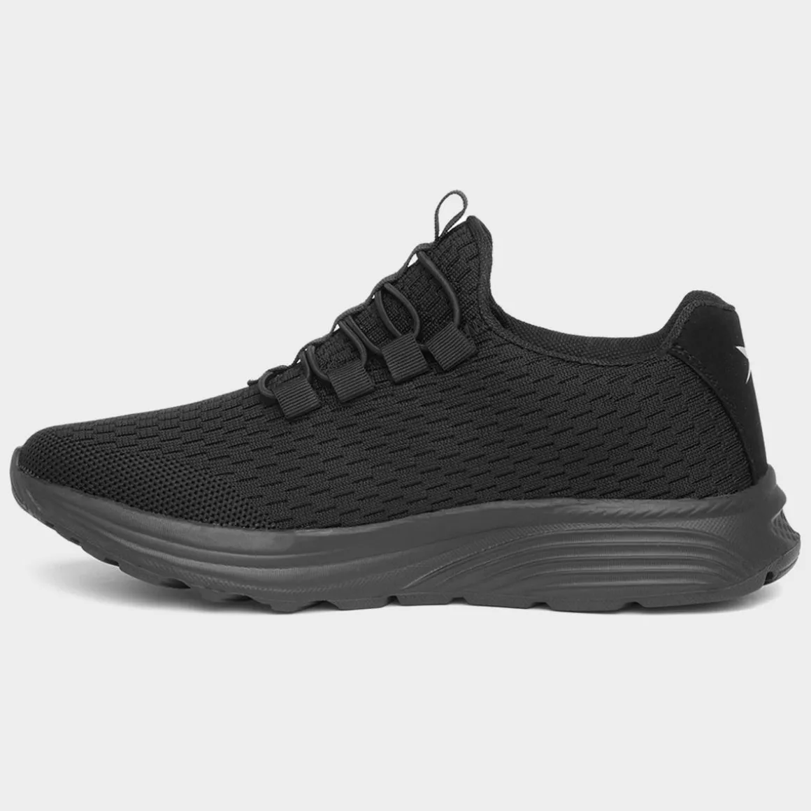 Osaga Lunar Womens Black Slip On Trainer
