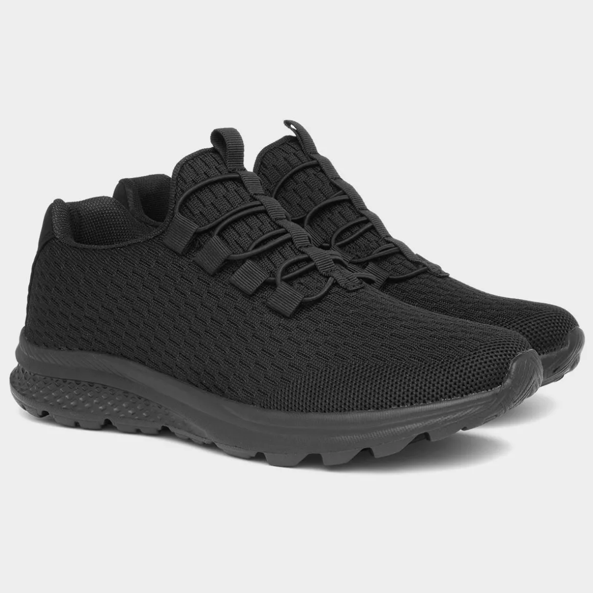 Osaga Lunar Womens Black Slip On Trainer