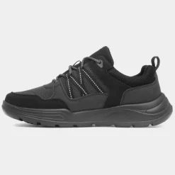 Osaga Maddison Mens Black Casual Shoe