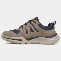 Osaga Maddison Mens Taupe Casual Shoe