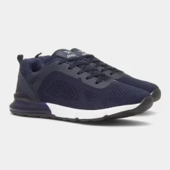 Osaga Magnitude Mens Navy Lace Up Trainer