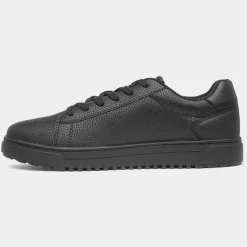 Osaga Maguire Mens Black Lace Up Trainer