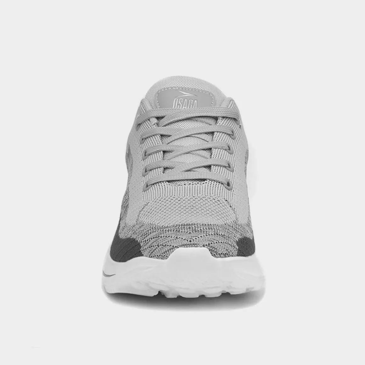 Osaga Neptune Mens Grey Lace Up Trainer