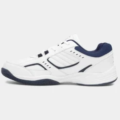Osaga Orbit Mens White Lace Up Trainer