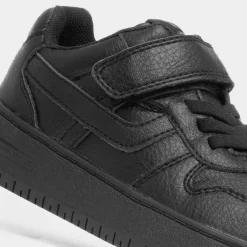 Osaga Ronaldinho Kids Black Easy Fasten Trainer