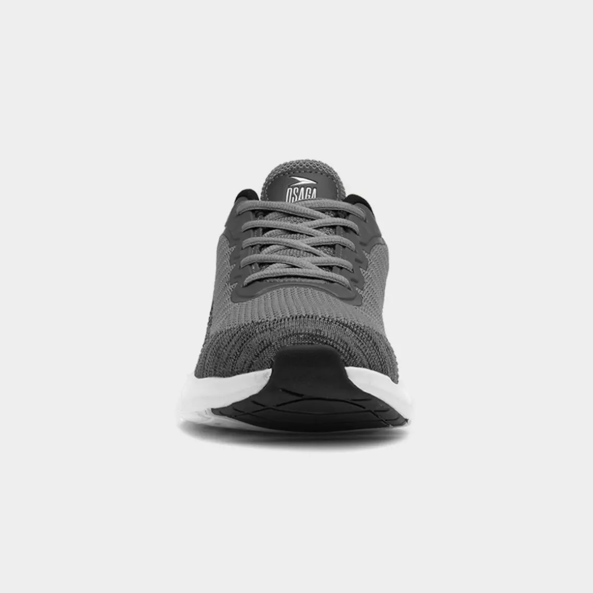 Osaga Satellite Mens Grey Lace Up Trainer