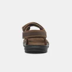 Osaga Yosemite Mens Brown Leather Sandal