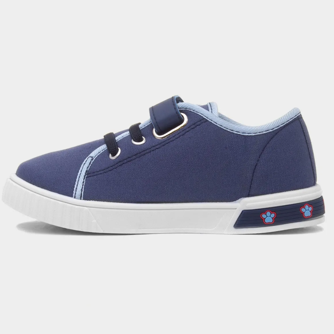 Paw Patrol Kids Navy Easy Fasten Light Up Canvas