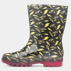 Pokémon Ezra Kids Black PVC Welly
