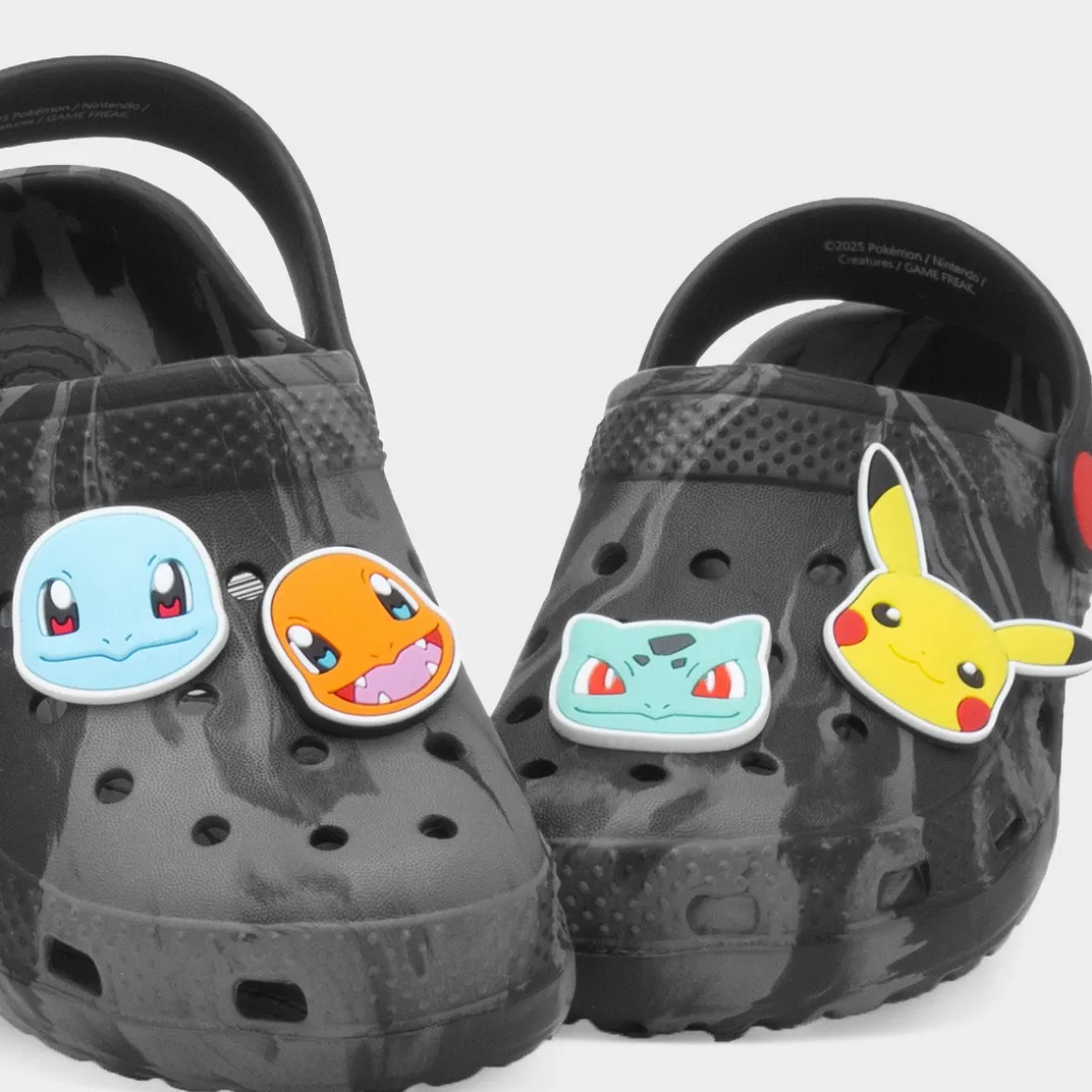 Pokémon Sebou Kids Black EVA Clog