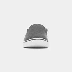 Red Fish Bryce Mens Dark Grey Slip On Canvas