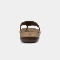 Red Fish Earl Mens Brown Toe Post Sandal