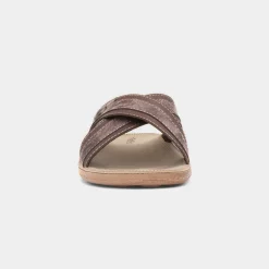 Red Fish Ellison Mens Brown Mule Sandal