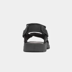 Red Fish Hayden Mens Black Easy Fasten Sandal